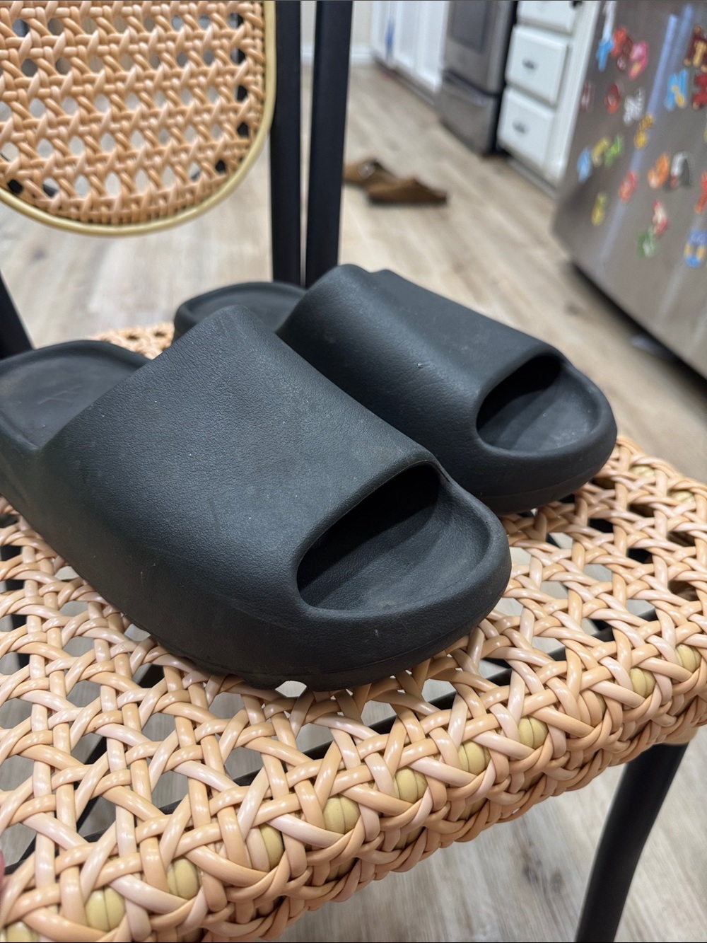 Yeezy Black Slide Sandals - Comfortable Everyday Slip-Ons